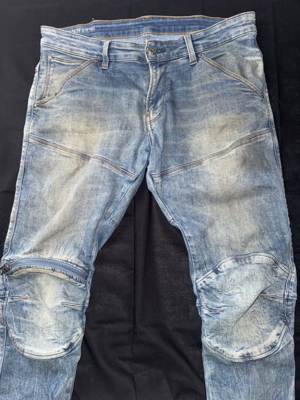 G-Star 5620 3D Zip Knee Slim Skinny Jeans